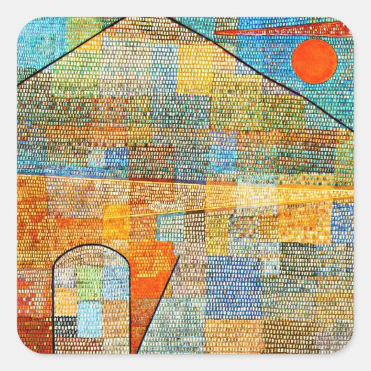 Sticker Carré Klee (Devant)