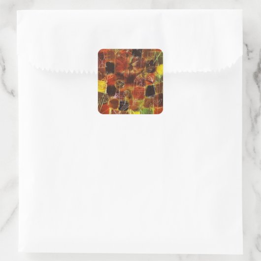 Sticker Carré Klee - Cosmic Composition (Sac)