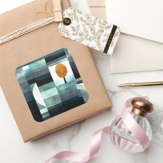 Sticker Carré Klee - Le messager de l'automne (Cadeaux)