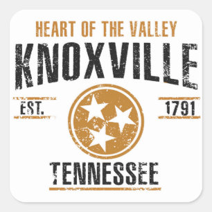 Sticker Carré Knoxville