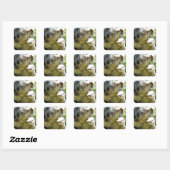Sticker Carré Koala cutie (Feuille)
