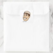 Sticker Carré Kolah Namadi Casquette (Sac)