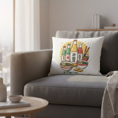 Sticker Carré Korean Pop Culture Chest Print Printed Backpack Du