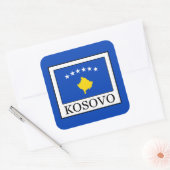Sticker Carré Kosovo (Enveloppe)