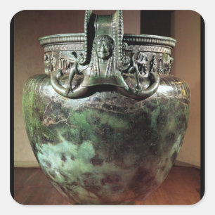 Sticker Carré Krater, de la tombe d'une princesse de Vix