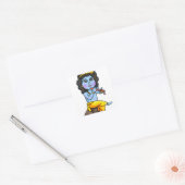 Sticker Carré Krishna (Enveloppe)
