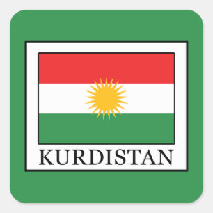 Sticker Carré Kurdistan