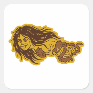 Sticker Carré Kuyang