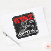 Sticker Carré KV-2 Char lourd soviétique (Enveloppe)