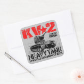 Sticker Carré KV-2 Char lourd soviétique (Enveloppe)
