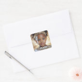 STICKER CARRÉ KWANZAA - IMANI - (Enveloppe)