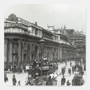 Sticker Carré La Banque d'Angleterre A décoré pour la reine