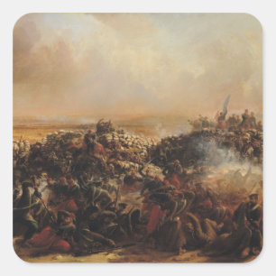 Sticker Carré La bataille de Sébastopol