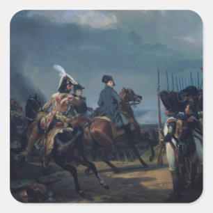 Sticker Carré La bataille d'Iena, le 14 octobre 1806 (pour plus 