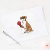 Sticker Carré La boîte (Enveloppe)