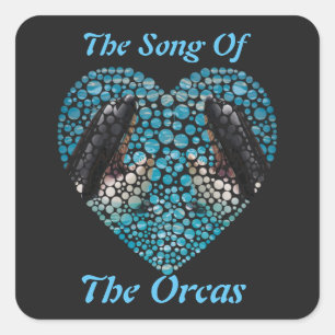 Sticker Carré La Chanson Des Orques,