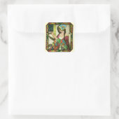 Sticker Carré La chaudière (Sac)