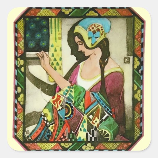 Sticker Carré La chaudière (Devant)