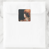 Sticker Carré La Cheat avec l'As des Diamants (Sac)