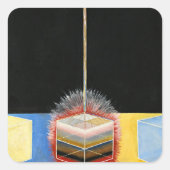 Sticker Carré La colombe, 1915 par Hilma af Klint (Devant)