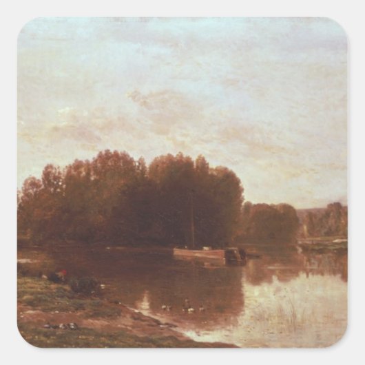 Sticker Carré La confluence (Devant)