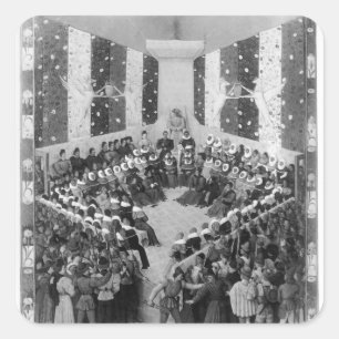 Sticker Carré La Cour de Justice