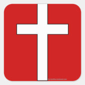 Sticker Carré La Croix (Devant)