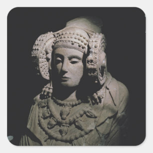 Sticker Carré La Dame d'Elche