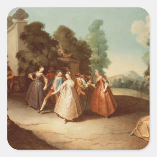 Sticker Carré La Danse (Devant)