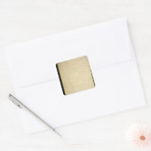 Sticker Carré La dernière page de son journal, Antarctique (Enveloppe)