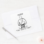 STICKER CARRÉ LA FAÇON GÊNE (Enveloppe)