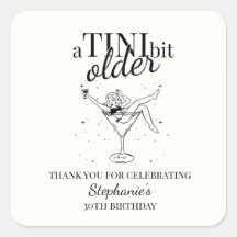 La femme est un peu plus vieille Martini 30e anniv