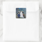 Sticker Carré La fête de mariage, vers 1905 (Sac)