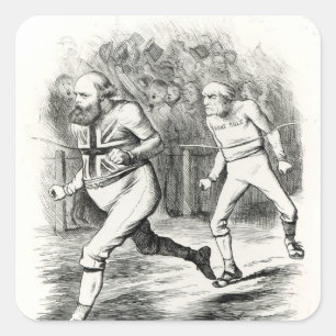 Sticker Carré La fin