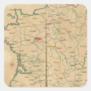 Sticker Carré La France 32