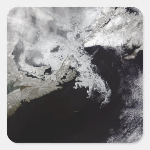 Sticker Carré La glace de mer remplit Golfe de St Lawrence