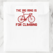 Sticker Carré La Grande Bague Est Pour L'Escalade (Sac)