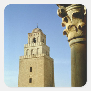 Sticker Carré La Grande Mosquée, Aghlabid, 836-875 ap.