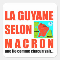 La Guyane selon Macron est une île