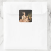 Sticker Carré La jeune mère, vers 1770-80 (Sac)