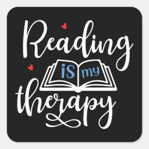 Sticker Carré La Journée mondiale du livre apprend