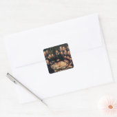 Sticker Carré La leçon d'anatomie du docteur Willem van der (Enveloppe)