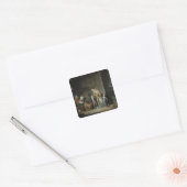 Sticker Carré La leçon de la charité (Enveloppe)