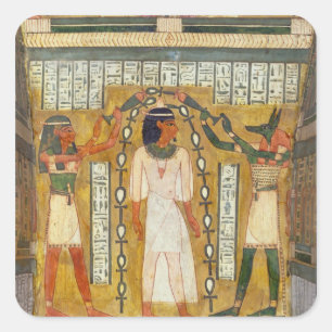 Sticker Carré La libation des morts