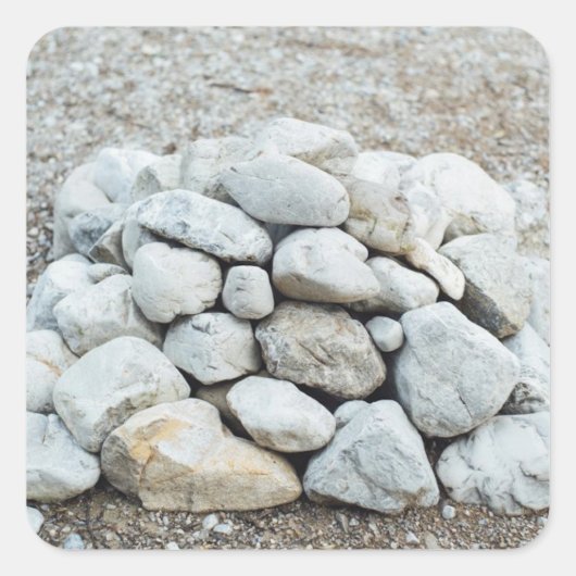 Sticker Carré La loterie (Devant)