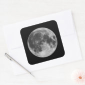 Sticker Carré La Lune (Enveloppe)
