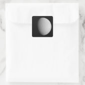 Sticker Carré La lune de Saturne Dione 2 (Sac)