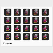 Sticker Carré La marionnette (Feuille)
