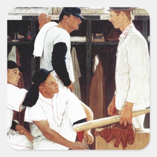 Sticker Carré La nouvelle (Devant)