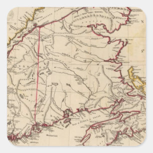 Sticker Carré La Nouvelle-Écosse, cap Grande-Bretagne